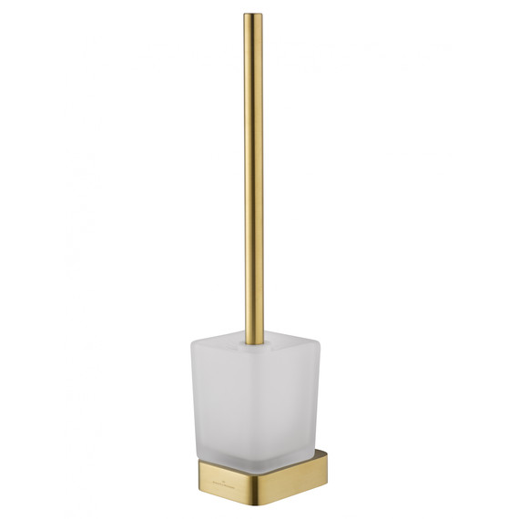 Ёршик для унитаза Wonzon & Woghand Lotte WW-8329-BG, цвет золото брашированное - фото 