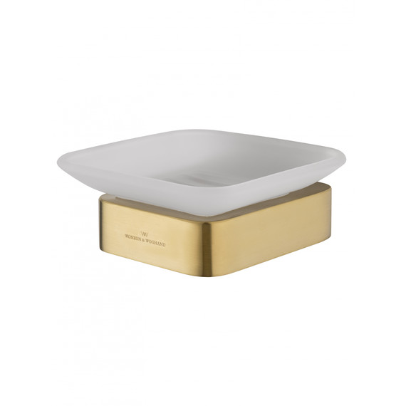 Мыльница Wonzon & Woghand Lotte WW-8322-BG, цвет золото брашированное - фото 