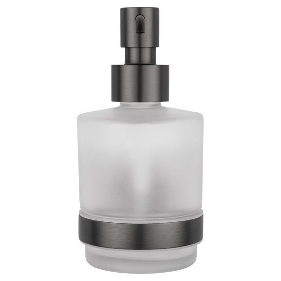 Дозатор для жидкого мыла Wonzon & Woghand Graffity WW-9333-BGM, цвет тёмный графит брашированный - фото 2
