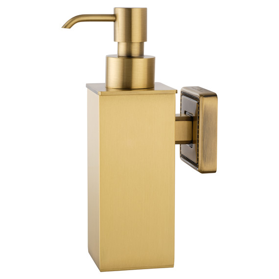 Дозатор для жидкого мыла Wonzon & Woghand Roma WW-7232, цвет бронза брашированная - фото 3