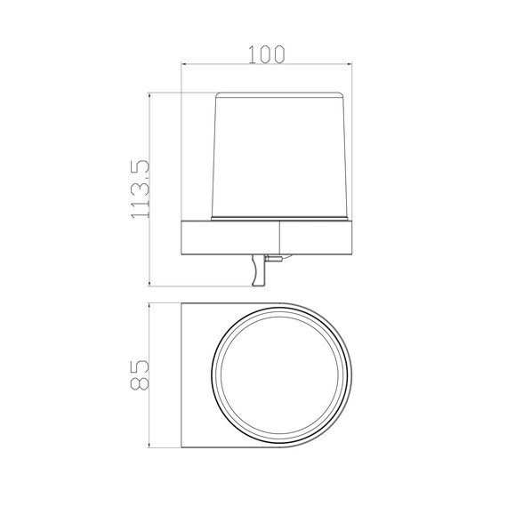 Дозатор для жидкого мыла Wonzon & Woghand WW-5251-GM, цвет тёмный графит брашированный - фото 2