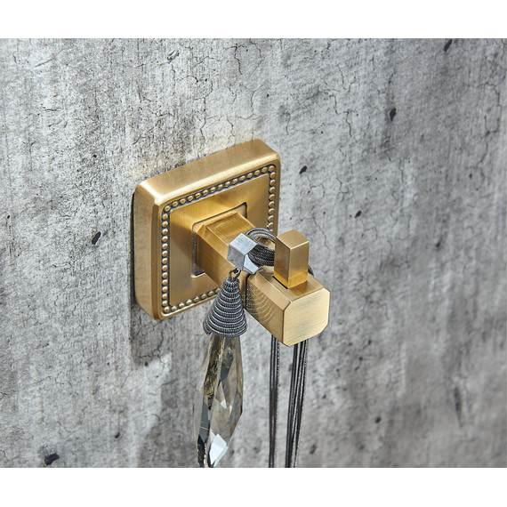 Крючок Wonzon & Woghand Roma WW-7215, цвет бронза брашированная - фото 4