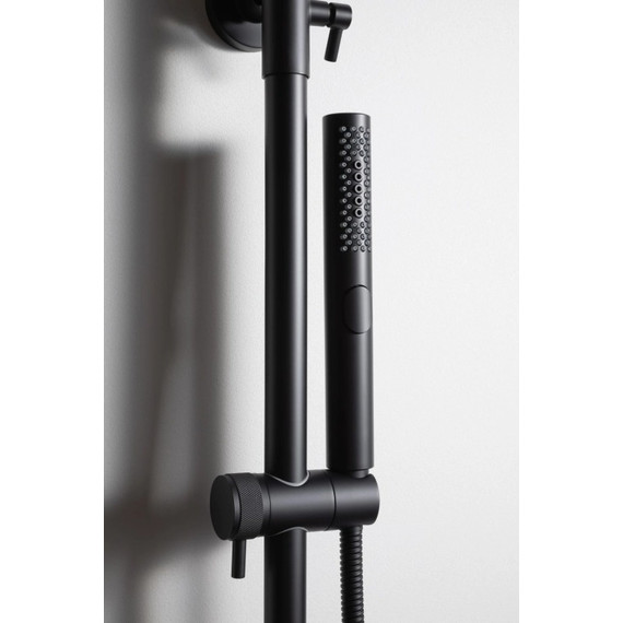 Душевая стойка Allen Brau Priority 5.31A10-31, чёрный матовый - фото 10