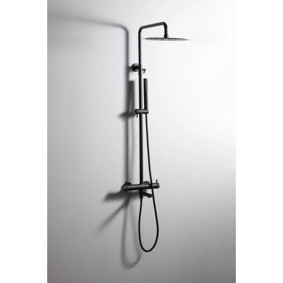 Душевая стойка Allen Brau Priority 5.31A10-31, чёрный матовый - фото 12