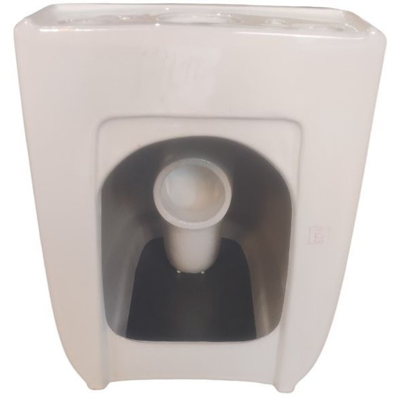 Унитаз-компакт безободковый Aquatek Optima Plus Square AQ4451-00 с тонкой крышкой микролифт (система смыва Торнадо) - фото 8