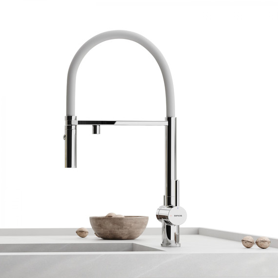 Смеситель для кухни Sancos Imola SC4010CHwh - фото 6