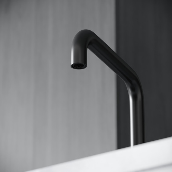 Смеситель для кухни Sancos Vela SC4013MB, чёрный матовый - фото 5
