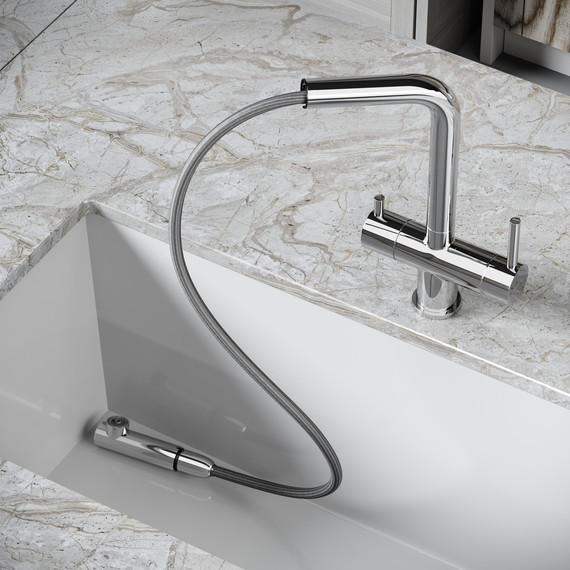 Смеситель для кухни Sancos Spin SC4015CH - фото 10