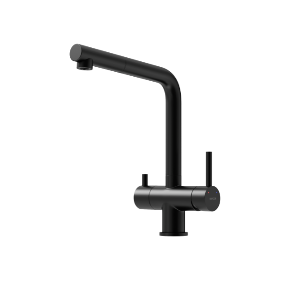 Смеситель для кухни Sancos Spin SC4015MB, чёрный матовый - фото 