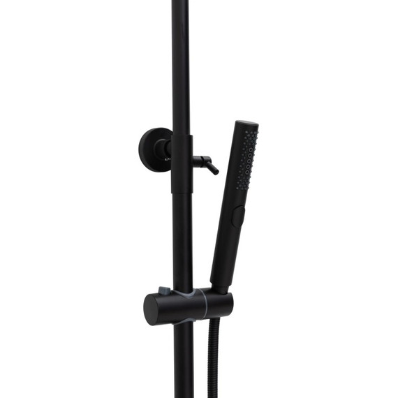 Душевая стойка Allen Brau Liberty 5.33007-31, чёрный матовый - фото 3