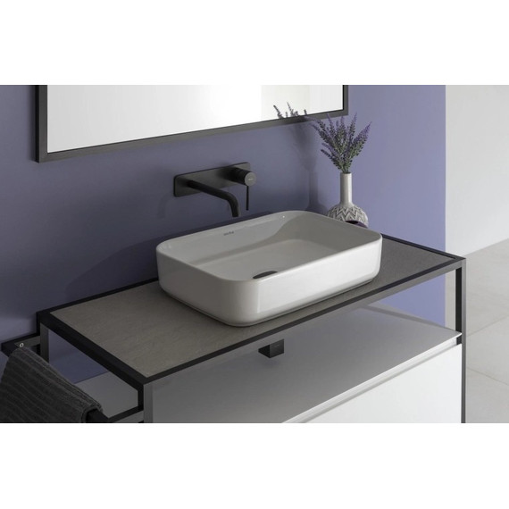 Смеситель для раковины настенный Allen Brau Glority 5.51004-31 (со скрытой частью) чёрный матовый - фото 12