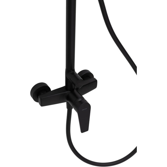 Душевая стойка Allen Brau Eclipse 5.E1006-31, чёрный матовый - фото 4