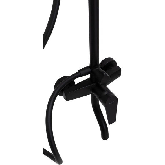 Душевая стойка Allen Brau Eclipse 5.E1007-31, чёрный матовый - фото 4