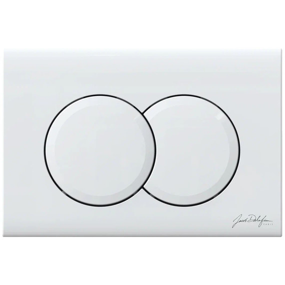 Инсталляция с подвесным безободковым унитазом Jacob Delafon Aleo E21731RU-00, сиденье с тонкой крышкой микролифт - фото 4