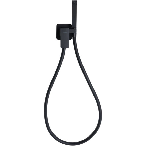 Набор для гигиенического душа Allen Brau Infinity 5.21005-31 (со скрытой частью) чёрный матовый - фото 2