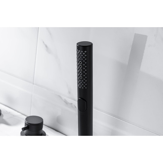 Смеситель для ванны Allen Brau Priority 5.31007-31, чёрный матовый - фото 12