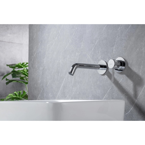 Смеситель для раковины настенный Allen Brau Priority 5.31030-00 (со скрытой частью) - фото 5