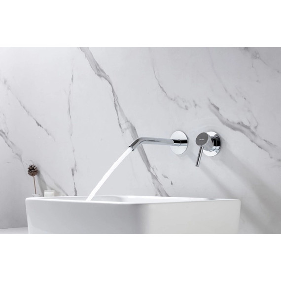 Смеситель для раковины настенный Allen Brau Priority 5.31A03-00 (со скрытой частью) - фото 13