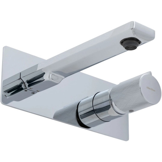 Смеситель для раковины настенный Allen Brau Liberty 5.33004-00 (со скрытой частью) - фото 3