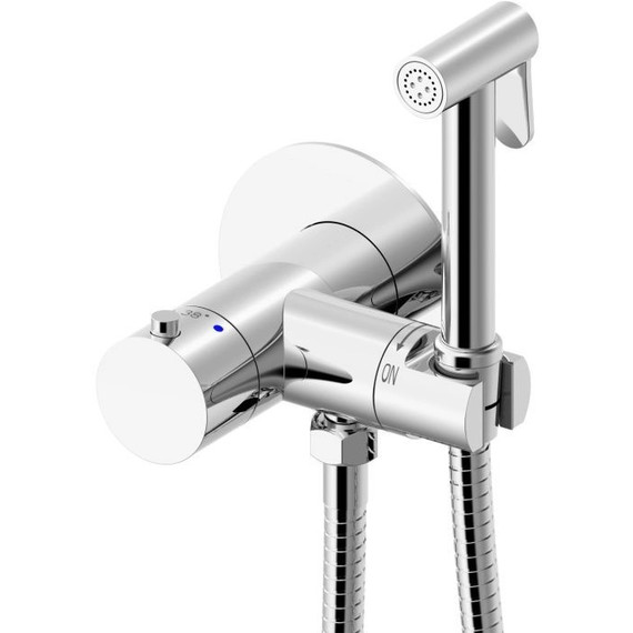 Набор для гигиенического душа с термостатом Allen Brau Thermo Rund 5.60001-00 - фото 3