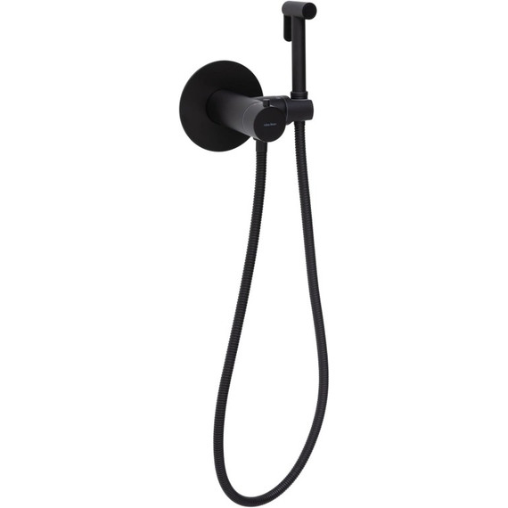 Набор для гигиенического душа с термостатом Allen Brau Thermo Rund 5.60001-31, чёрный матовый - фото 2