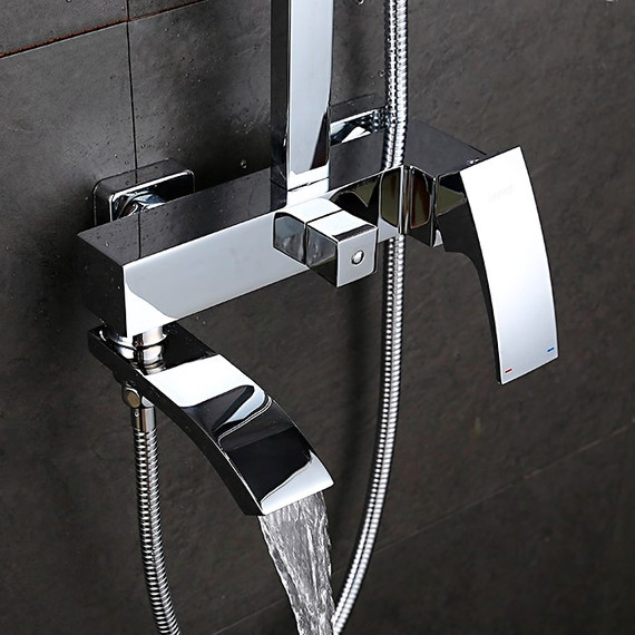 Душевая стойка со смесителем Gappo G2407 - фото 13