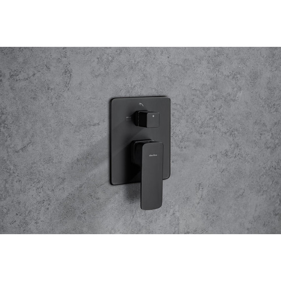 Смеситель для душа Allen Brau Infinity X2 5.21014-31 (со скрытой частью) чёрный матовый - фото 3