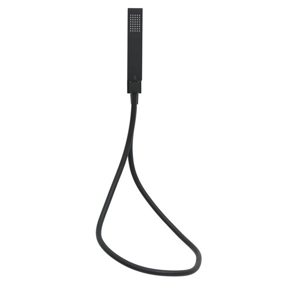 Душевой гарнитур Allen Brau Infinity 5.21021-31, чёрный матовый - фото 2