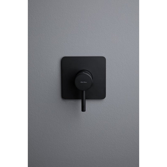 Смеситель для душа Allen Brau Priority X1 5.31012-31 (со скрытой частью) чёрный матовый - фото 4