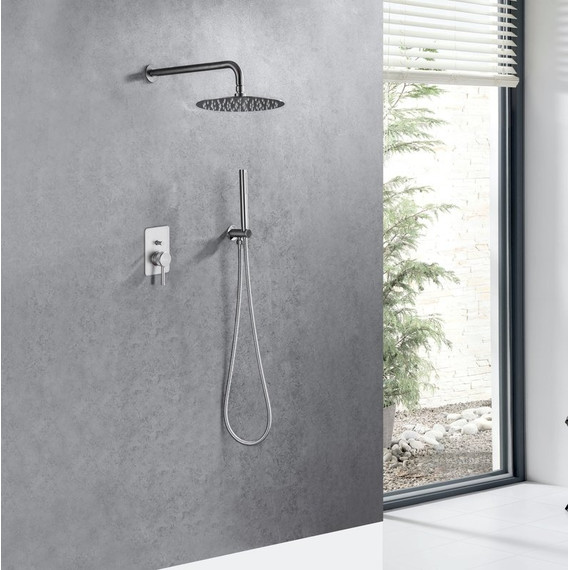 Душевой гарнитур Allen Brau Priority 5.31019-BN, никель - фото 3