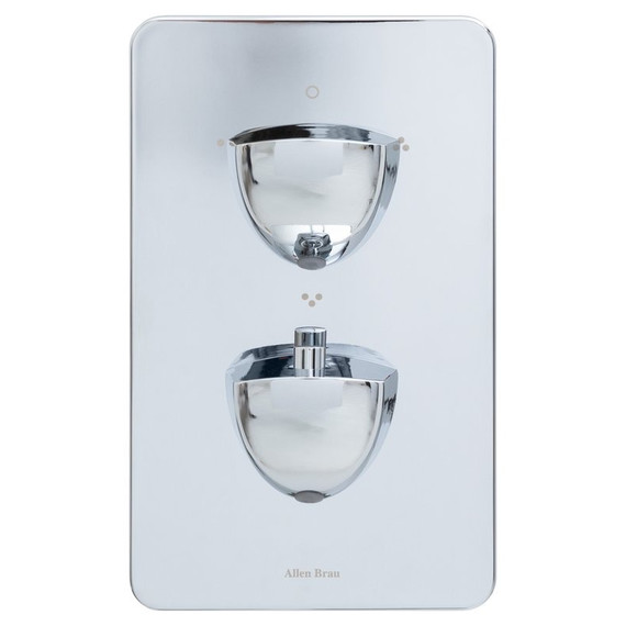 Смеситель для ванны с термостатом Allen Brau Infinity 5.21316-00 (со скрытой частью) - фото 2