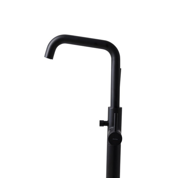 Смеситель для ванны Allen Brau Priority 5.31008-31 (со скрытой частью) чёрный матовый - фото 5