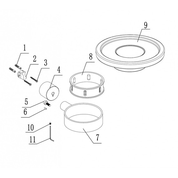 Мыльница Abber Osten 316 AA185A8BST, цвет сталь брашированная - фото 3