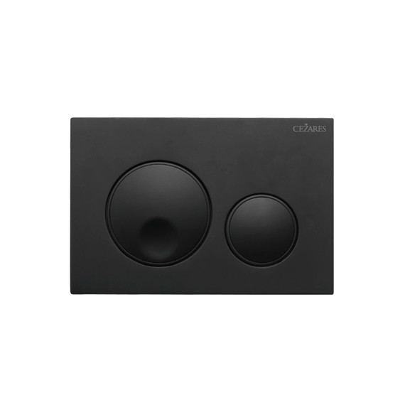 Кнопка смыва Cezares Relax RELAX-BTN-NOP, чёрный матовый - фото 