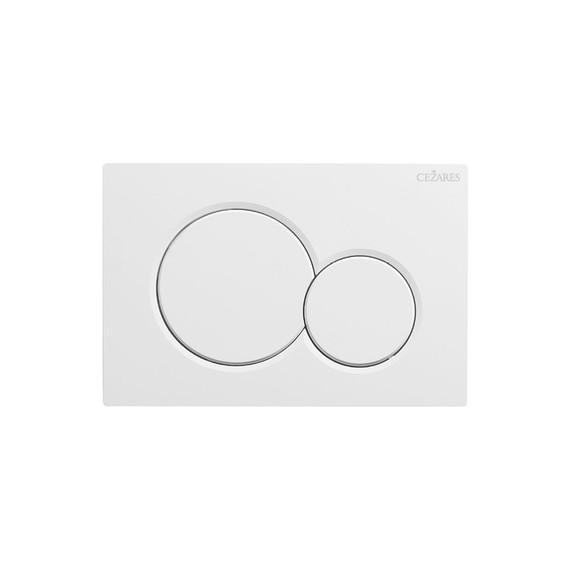 Кнопка смыва Cezares Stylus STYLUS-BTN-BL, белый глянцевый - фото 