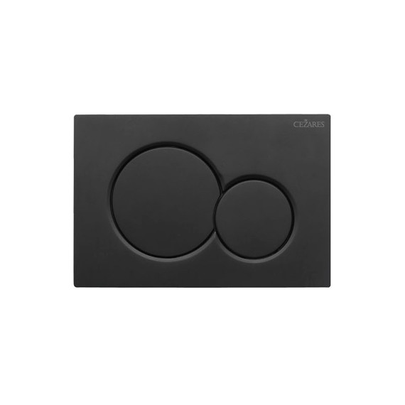 Кнопка смыва Cezares Stylus STYLUS-BTN-NOP, чёрный матовый - фото 