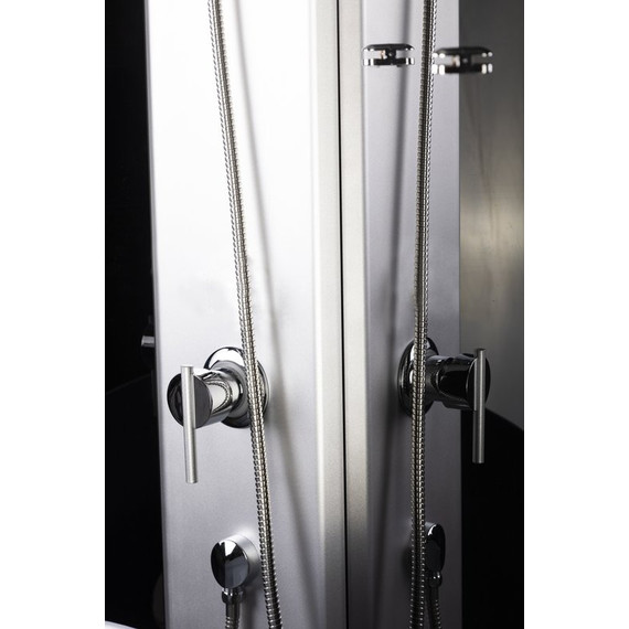 Душевая кабина Niagara Eco 110x80 см E110/80/40R/TN, серебро/тонированное (безсиликоновая сборка) - фото 5