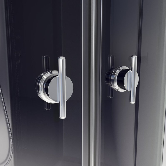 Душевая кабина Niagara Eco 90x70 см E90/70/40L/TN, серебро/тонированное (безсиликоновая сборка) - фото 8