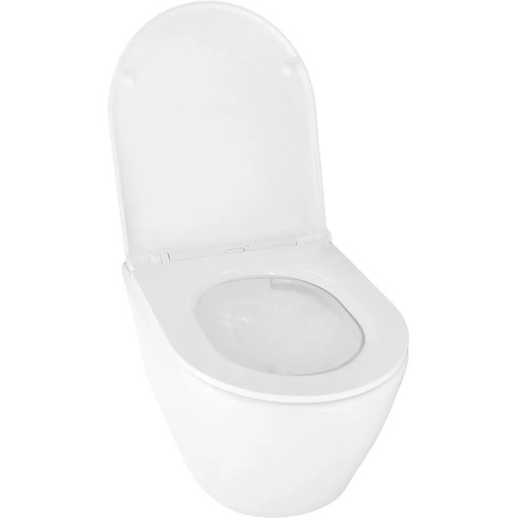 Инсталляция с подвесным унитазом комплект: TECEbase 2.0 9400413 с подвесным безободковым унитазом Azario Uno AZ-2380 сиденье микролифт, крепление, кнопка смыва белая - фото 16