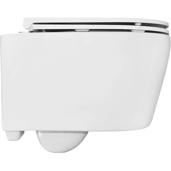 Инсталляция с подвесным унитазом комплект: TECEbase 2.0 9400413 с подвесным безободковым унитазом Azario Uno AZ-2380 сиденье микролифт, крепление, кнопка смыва белая - фото 20