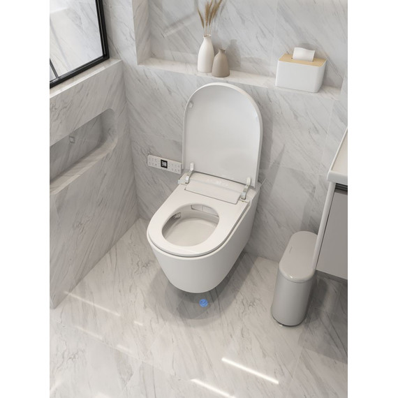 Унитаз-биде подвесной импульсный Abber Bequem AC1121S с крышкой микролифт - фото 18