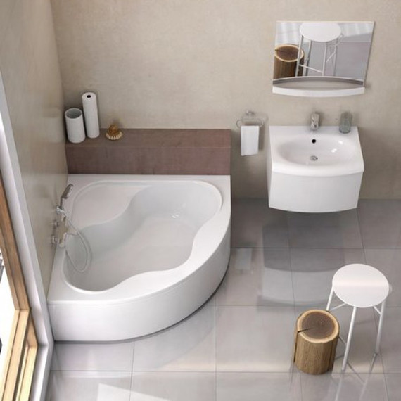 Ванна акриловая Ravak Gentiana 150x150 см CG01000000, Размер - мм: 1500х1500 - фото 7