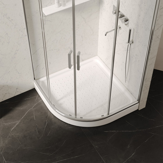 Поддон акриловый Abber 100x100 см AD3A100 - фото 7