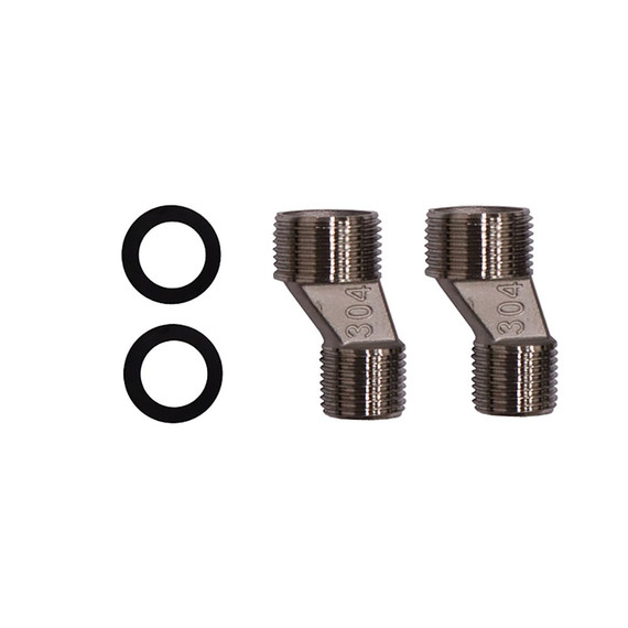 Набор для гигиенического душа Azario Escaro AZ-K2574BN, сатин - фото 4