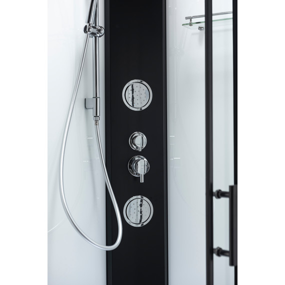 Душевая кабина Taliente 90x90 см TA-99CB, чёрный/прозрачное - фото 5