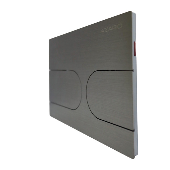 Кнопка смыва Azario NEW-TS AZ-SS-001-BR, серый матовый - фото 2