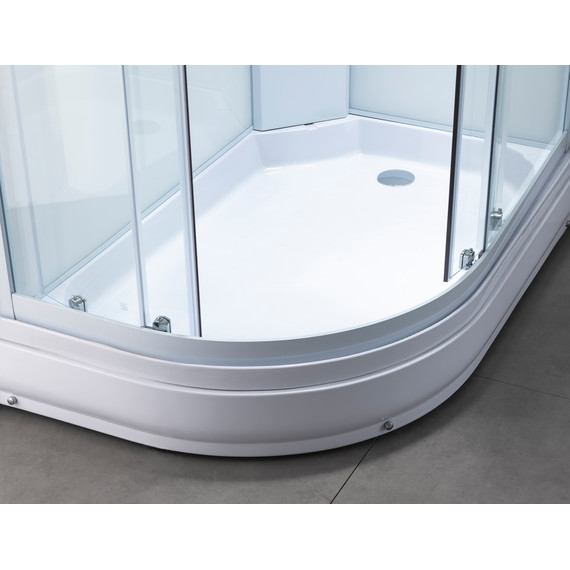 Гидробокс Taliente 120x80 см TA-128CW(R), белый/прозрачное - фото 4