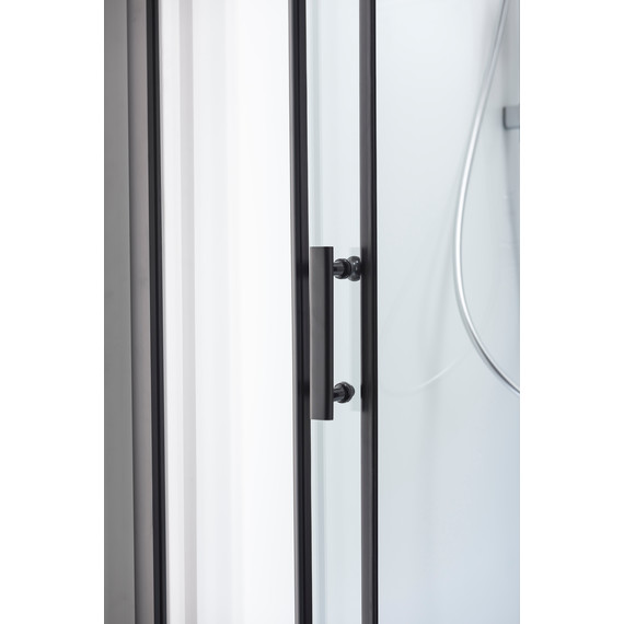 Гидробокс Taliente 100x100 см TA-100CB, чёрный/прозрачное - фото 8