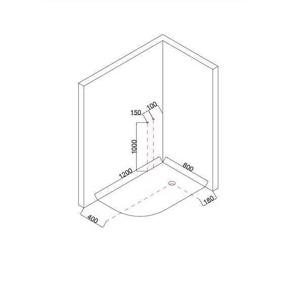 Гидробокс Taliente 120x80 см TA-128CW(R), белый/прозрачное - фото 9