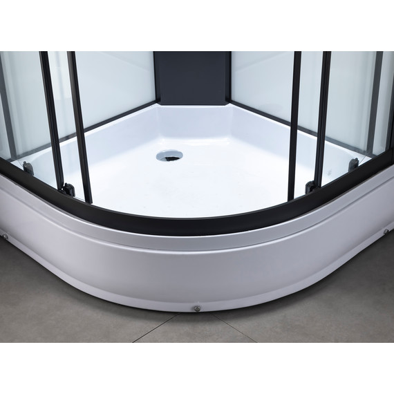 Душевая кабина Taliente 90x90 см TA-99CB, чёрный/прозрачное - фото 4